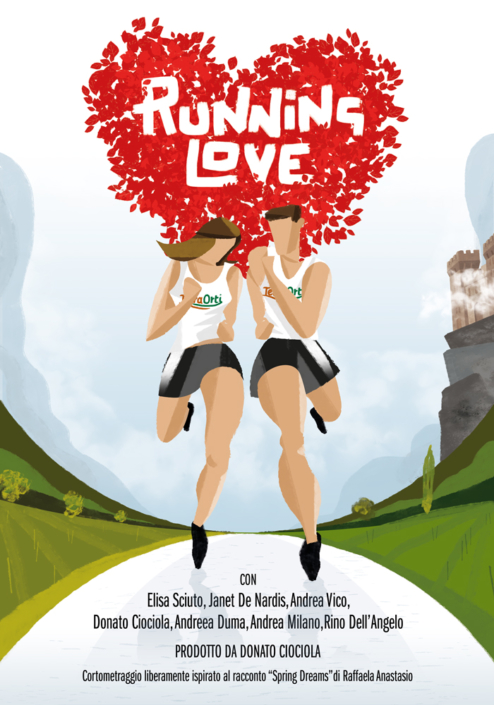 Luigi Viscido - Grafica: Manifesto per il cortometraggio "Running love"