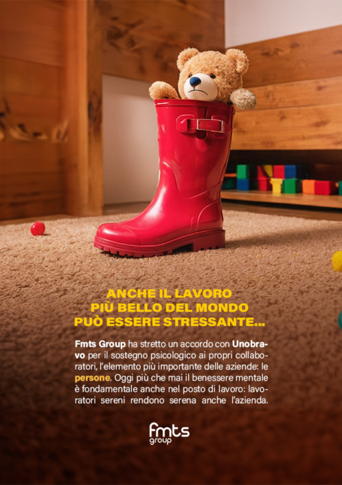Luigi Viscido - Grafica: Manifesto per campagna social "Orsetto"